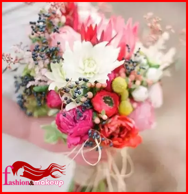 Free style bridal bouquets