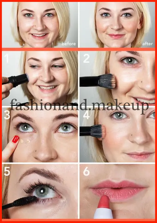 makeup steps