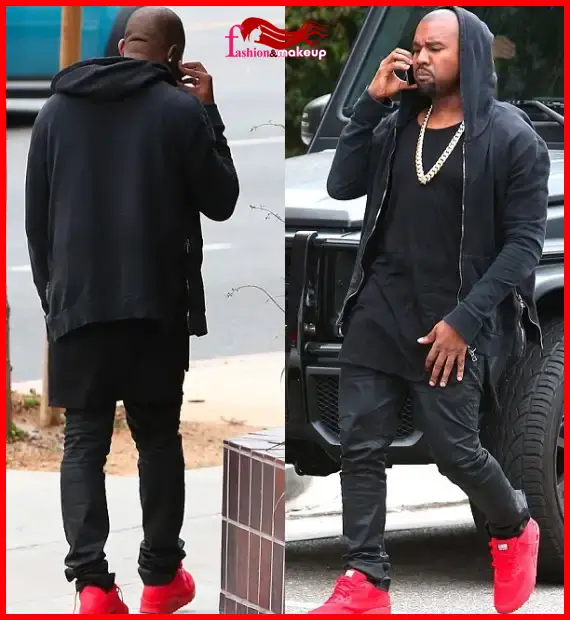 Kanye with Nike Air Max 90